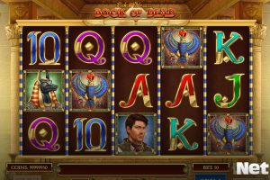 The best online slots at NetBet include Book of Dead