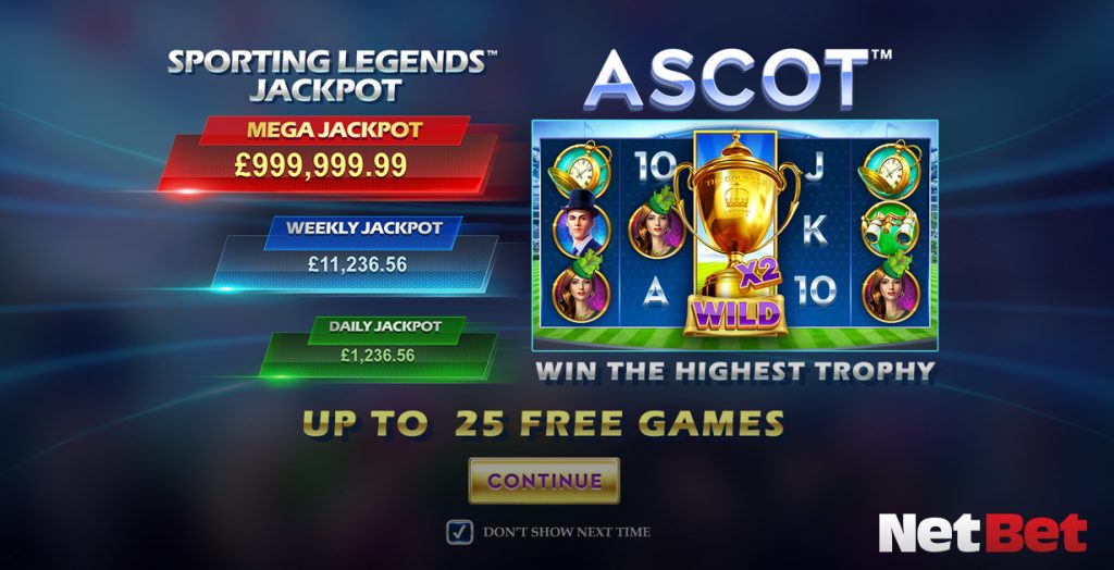 Check out the best online slots with sports themes at NetBet Casino