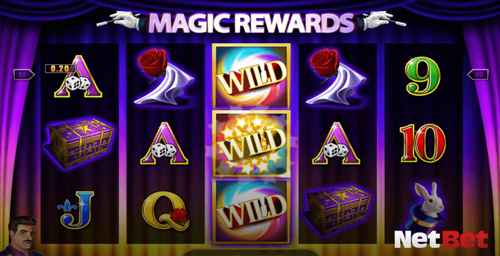 Enjoy the best online slots with some added magic here at NetBet Casino!