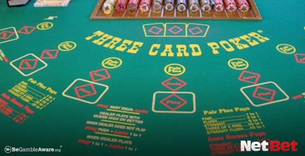 What is three-card poker? Find out everything about this card game online with NetBet Casino
